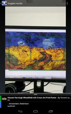 Google Goggles android App screenshot 1